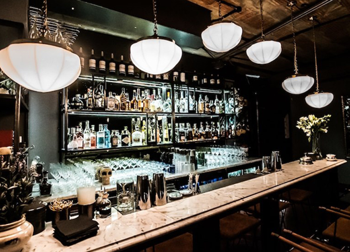 Bolatti Barbers Shop - Interior Bar Visual 8 - Grey Coffee