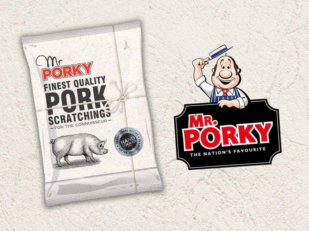 Mr Porky - Social Media Visual Example - Visual 1 - Grey Coffee